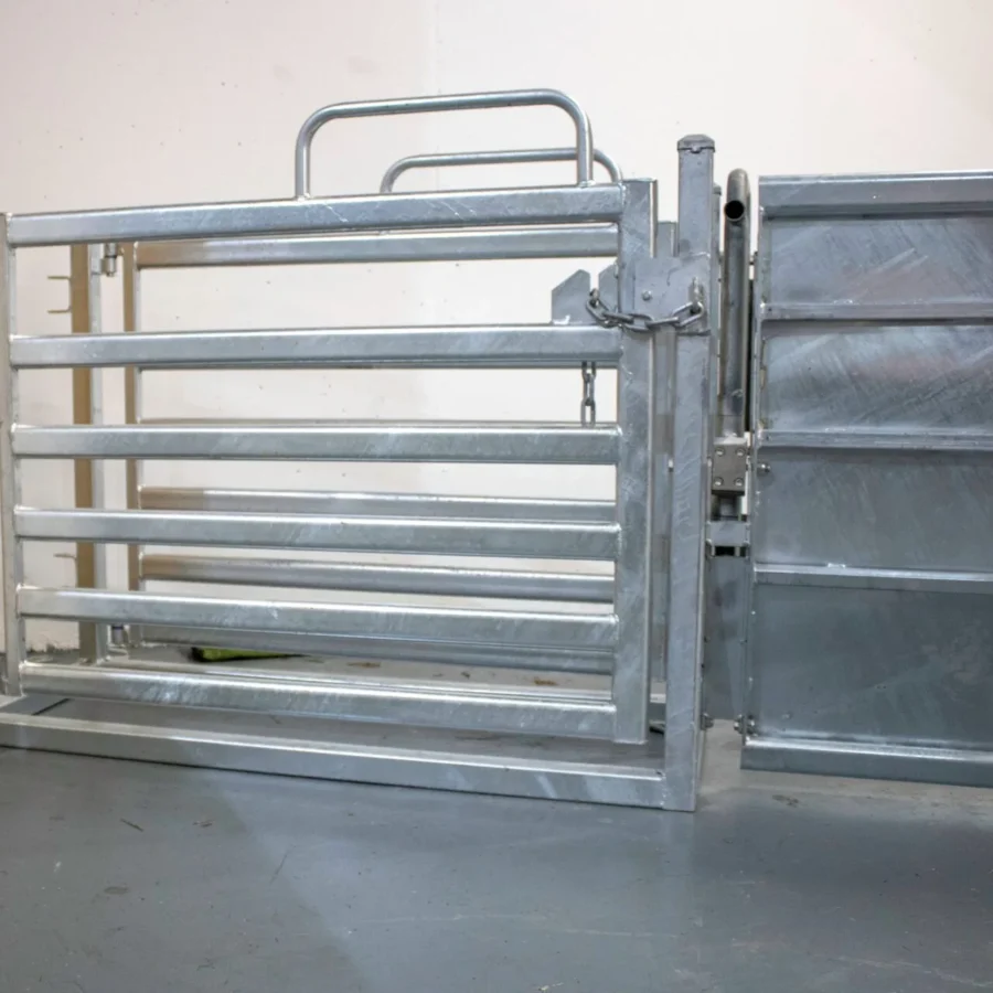 3 way Draft Gate - v Draft Sheep Race