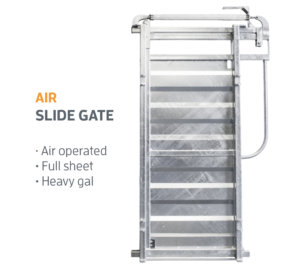 Air Slide Gate for Cattle Crush