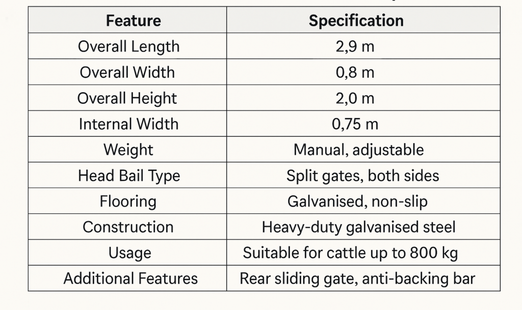 HDX 1100 Technical Specifications