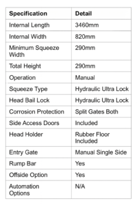 HDX 1300 Technical Specifications
