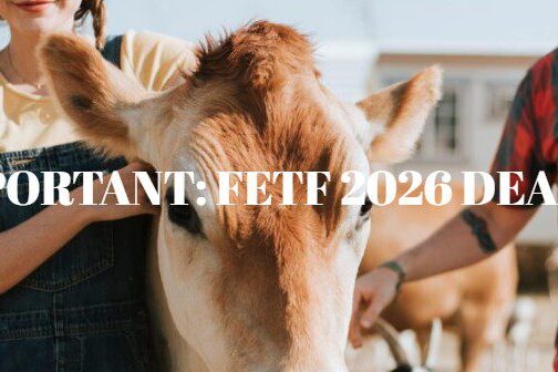 FETF 2026 grant approved cattle handling equipment - Grant Deadline