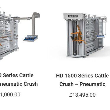 FETF60 and FETF61 Cattle Crush Grants: Engineering Safety