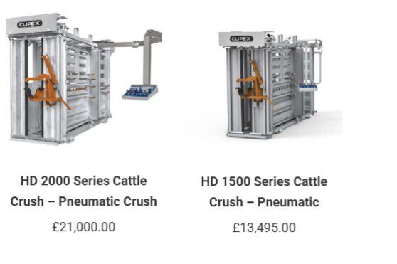 FETF60 and FETF61 Cattle Crush Grants: Engineering Safety