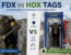 FDX vs HDX Tags