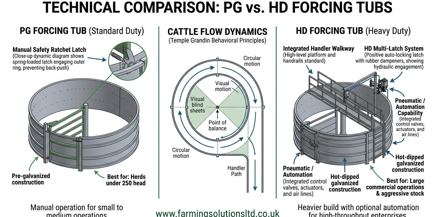 PG Forcing Tub vs. HD Forcing Tub