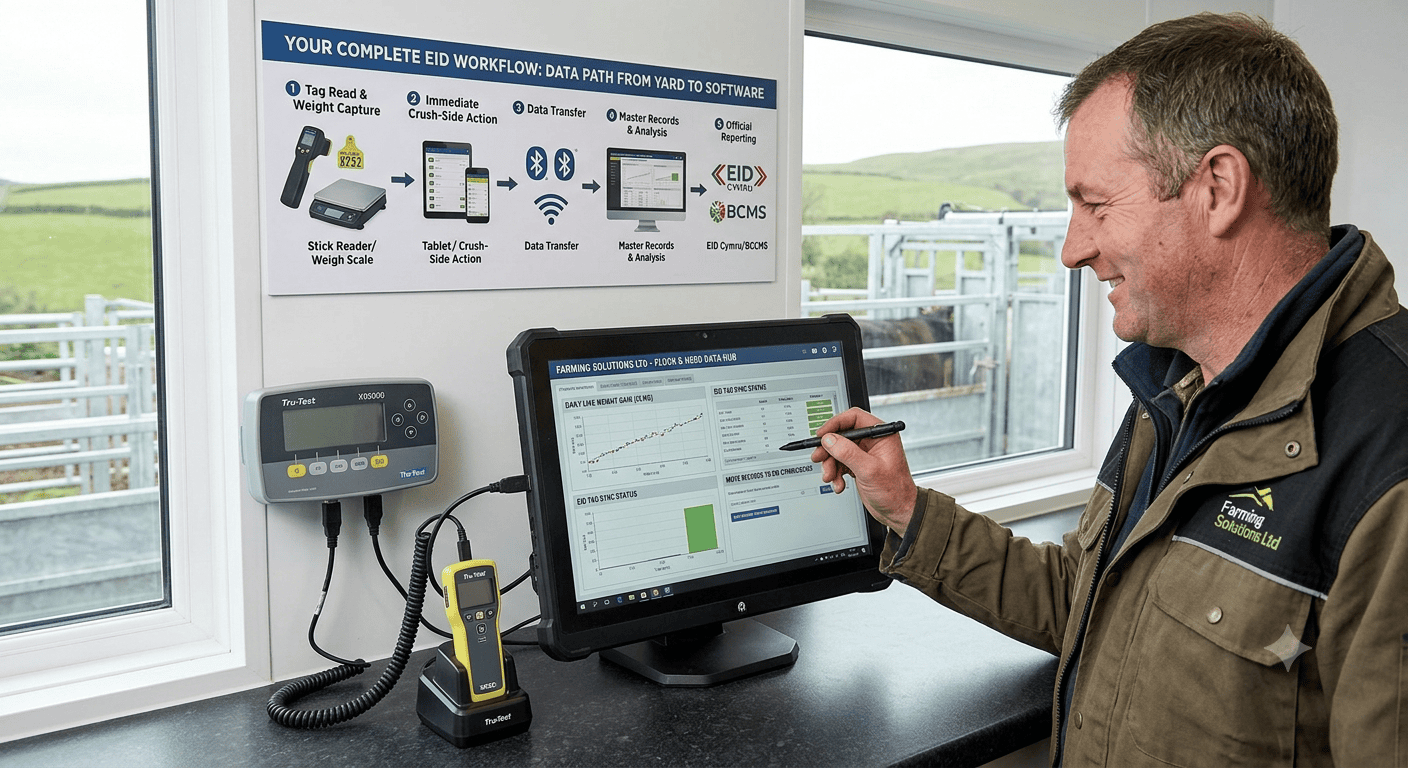 connecting livestock EID to farm software
