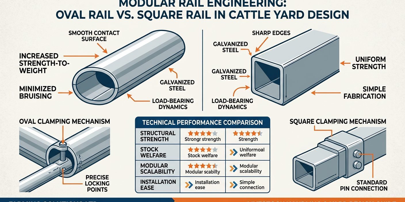 modular rail engineering oval vs square rail modular rail engineering oval vs square rail