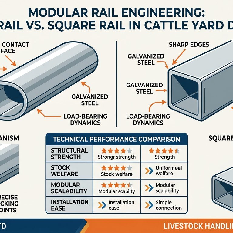 modular rail engineering oval vs square rail