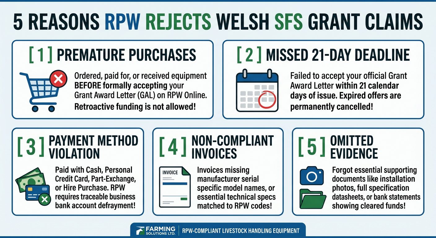 RPW rejects Welsh SFS grant claims