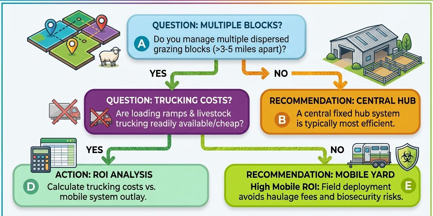 Mobile Sheep Yards: Towing, Setup Times & Field Logistics Mobile Sheep Yards: Towing, Setup Times & Field Logistics