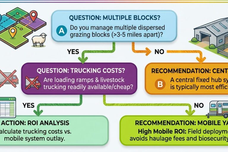 Mobile Sheep Yards: Towing, Setup Times & Field Logistics Mobile Sheep Yards: Towing, Setup Times & Field Logistics
